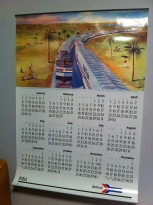 Amtrak Calendar 1984 MINT/ Box